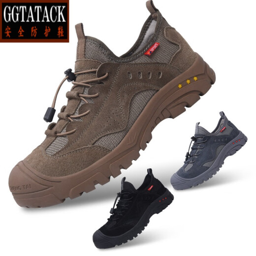 Ggtatack Brand Light Luxury Men's y Women's Labor Protection Zapatos zapatos Aislados Aislables, Anti-Smashing, Zapatos de Seguridad Anti-Punta