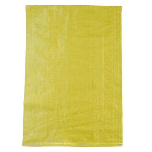 Aibaijia bright yellow thickened woven bag large snakeskin bag moving bag express packing bag storage bag construction garbage bag bright yellow 60*110cm 10 pieces