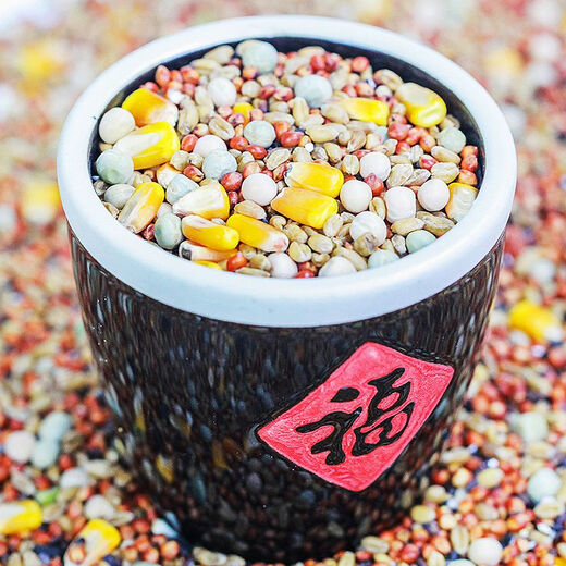 New pigeon food nutrition contains corn 10kg bird food homing pigeon white adult young pigeon ornamental pigeon food without corn pigeon food 10Jin Jin is equal to 0.5 kg