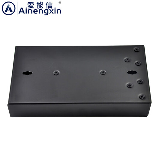 
Ainenxin 4-port fiber terminal box empty box SC full-fit 4-port SC fiber terminal box LC full-fit fiber continuous box tail fiber welding box snap design thickened shell open with one button 4-port empty box [Applicable to SC/LC]