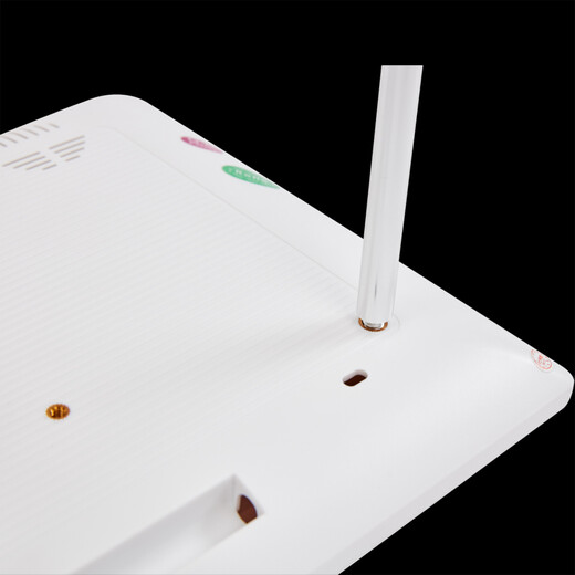 Lexlia 13.3-inch IPS high resolution 1920*1080 full-viewing HD digital photo frame, home electronic photo album stand, commercial display, 13.3-inch white tempered glass, free 32G USB flash drive