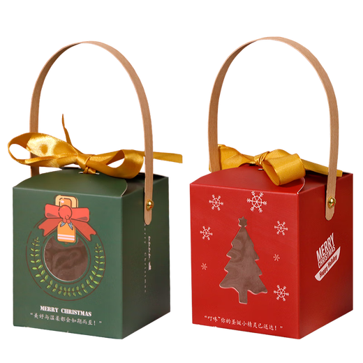 Extreme Space Christmas Apple Box 6-pack Christmas Fruit Packaging Box Christmas Gift Apple Box Christmas Eve Apple Gift Box