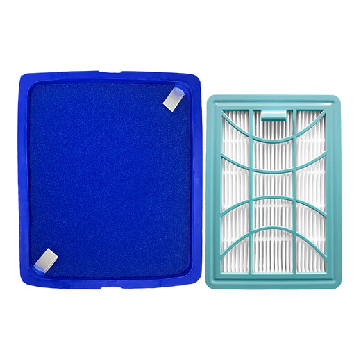 净铂适配飞利浦吸尘器滤芯FC9728/FC9732/FC9735过滤网配件地刷宠物刷 后置滤芯1个