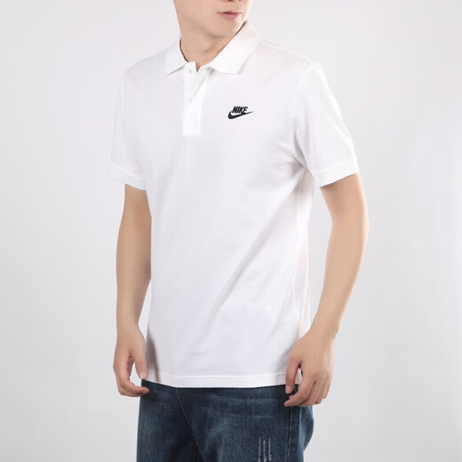 Nike (Nike) T-shirt à manches courtes Men Polo Men 24 Summer à moitié à manches T-shirt T-shirt SPORT