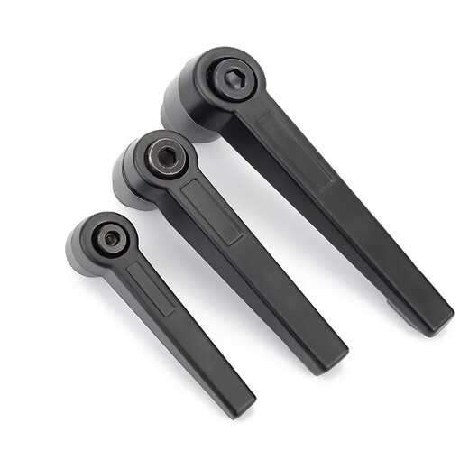 Jinchao adjustable position tightening handle screw 7-shaped rotating handle L-shaped ratchet self-locking wrench bolt M5M10M16 M8*40 (external thread) (2 pieces)