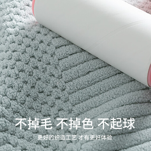 Gudie bath towel couple model pair household non-pure cotton absorbent men and women towel adult wrap 2023 new pink + purple 170*90cm couple?? 2 pieces