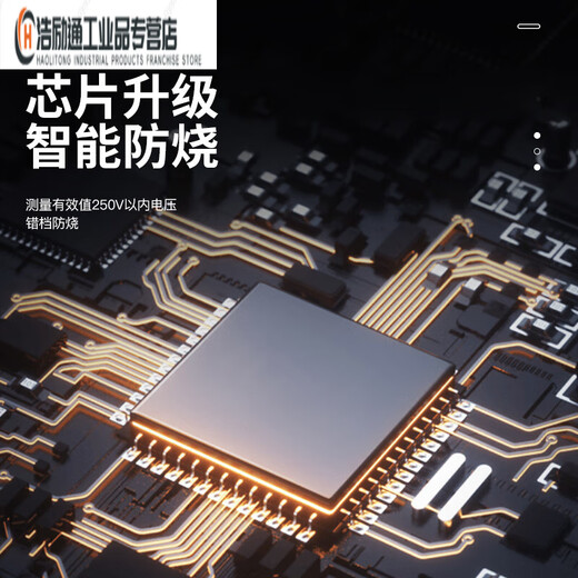 惠利得定制【】NJTY矿用万用表直流2000伏大量程表1000v1500v高压表防烧 GY9905T标配