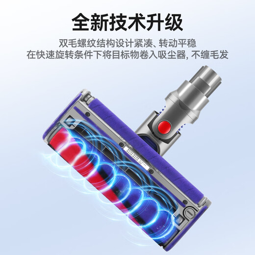 Wanchuang is suitable for Dyson Dyson vacuum cleaner accessories V7/V8/V10/V11/V15 suction head soft velvet floor brush mop head mop head Dyson suction head accessories