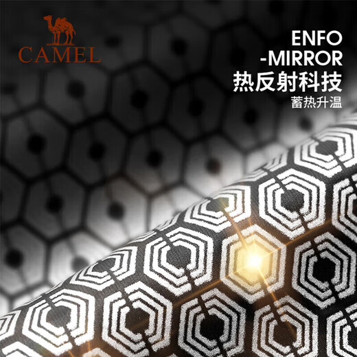 骆驼（CAMEL）冲锋衣三合一男女同款暴雨级防水登山服进藏旅游外套 A33CA31150B