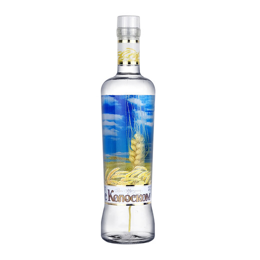 萨拉普尔500ml瓶进口俄罗斯小麦穗风味伏特加小麦酒洋酒烈酒白酒鸡尾酒 真麦穗伏特加 500mL 5瓶