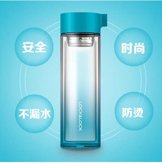 Замок Звезда Стар Diamond Double Glass Water Cup Устойчивая и антикальдирующая летняя цветов