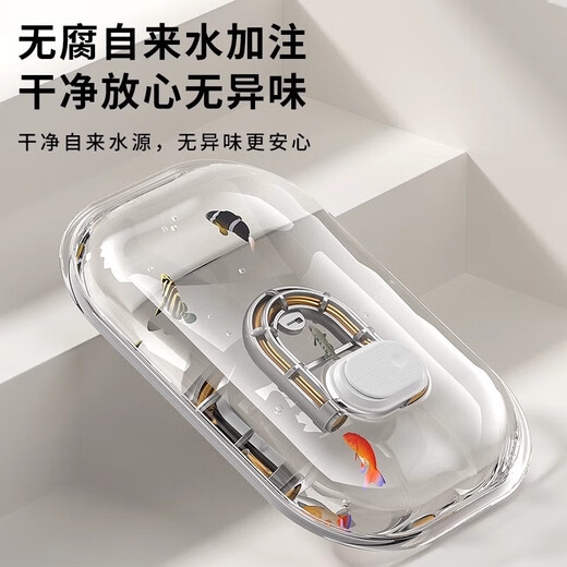 AUX hot water bottle warms the tummy and fills with water, safe and explosion-proof hot water bottle, rechargeable hand warmer, baby patch, warm electric heater 202 dark green, explosion-proof, automatic power off, double plug