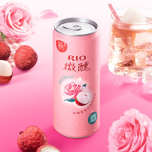 锐澳（RIO）微醺小美好限定系列鸡尾酒预调酒洋酒闺蜜整箱3度330ml伏特加年货 6种口味可自选口味330mL6罐