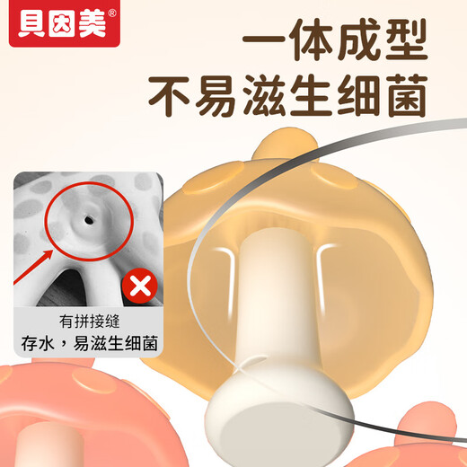 Beingmate Maternity Bag Supplies Teething Tape for Infants of Small Months Anti-eating Hand Mushroom Mouth Desire Teething Stick Teething Stick Pregnancy Bag Nano Color Mushroom Teething Tape Storage Box A 1 Pack