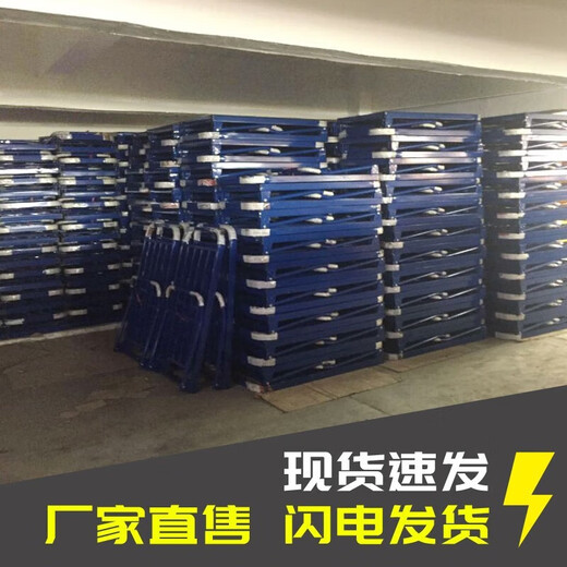 Handun 1.5m extended trolley flatbed trailer pull truck steel tube folding push truck small trolley transport truck 150*80 with heavy-duty rubber wheels