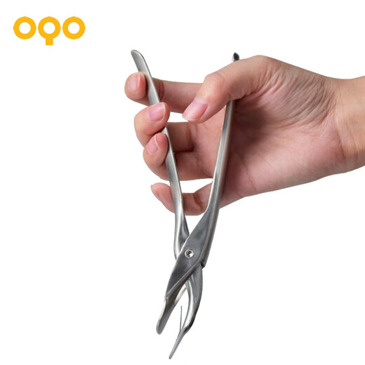 OQO18-10 stainless steel bowl clamp, anti-scalding clamp, bowl taker, non-slip scalding gloves, kitchen plate grabbing is better than 304, multi-purpose anti-scalding clip (18-10 stainless steel)