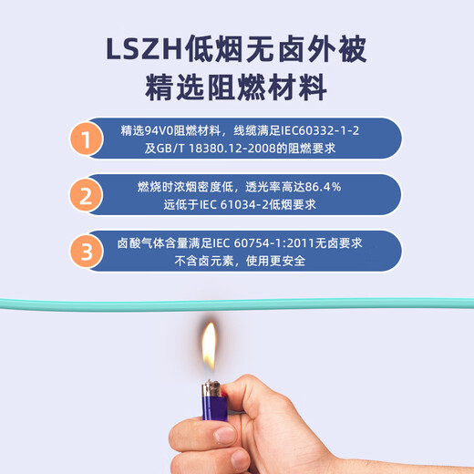 EB-LINK 电信级MPO母头8芯MTP B级性光纤跳线QSFP+40G-SR4多模光模块专用光纤 MPO-MPO多模8芯OM4 50米