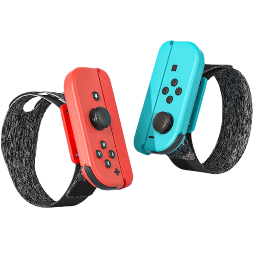 Qi Shiqi Just Dance Wristband Switch Wristband NS New Dance OLED Wrist Aerobic Boxing Bracelet Joycon Game Controller Strap Red and Blue Pair Just Dance Wristband 360 Rotation | Slide Rail Installation