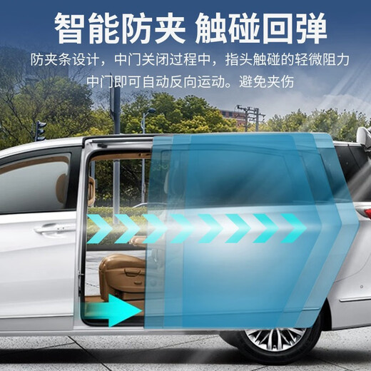 别克GL8电动中门652T653TES胖头鱼25s 左右门升级自动侧滑门 17-23款  ES/653T电动尾门