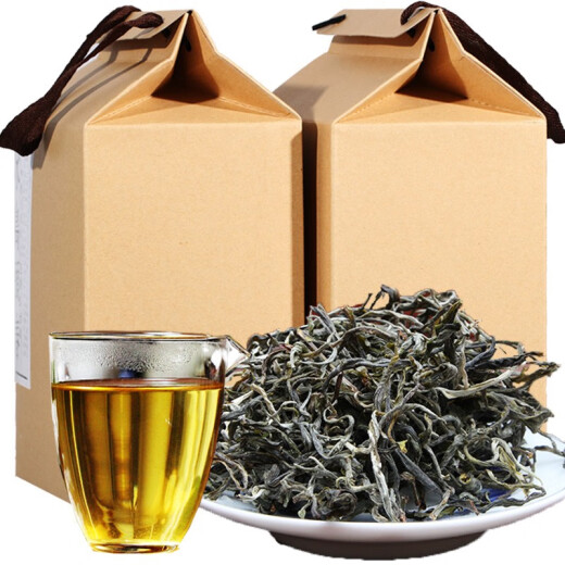 顶普 茶叶2024年云南普洱茶生茶散料冰岛头春古树茶生普洱散茶500克装