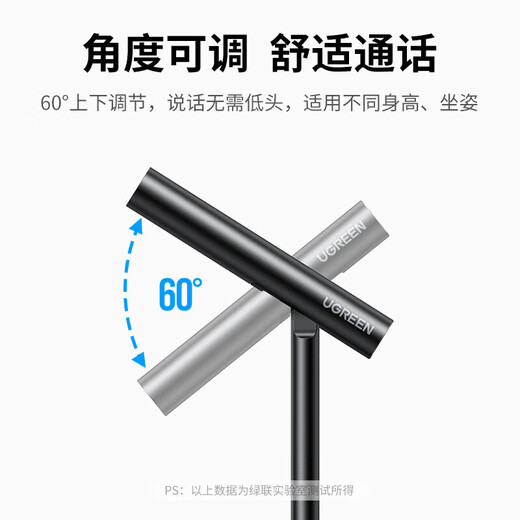 UGREEN USB Computer Microphone Desktop Condenser Microphone Laptop Desktop Video Conferencing Microphone Online Class Live Game Voice Microphone Receiver Microphone HiFi Sound Quality/96KHz Quality Upgrade 55343