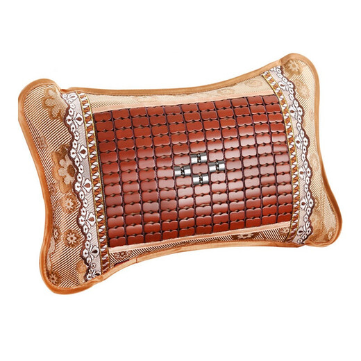 Yizhixiang summer cool pillow summer adult ice silk cool pillow mahjong mat pillow bamboo cool pillow tea leaves student one pair of one pair [Zhaoyang bamboo strip pillow] 30*50 [Tea stem plus jasmine] hard fragrance