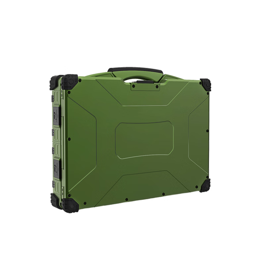Huazhixin Control Huazhixin Contrôle [ordinateur portable renforcé à trois étapes] 15,6 pouces Military Renforced ordinateur portable Industrial Computer Workstation Server Domestic Computer Portable All-in-One Dimensity TJ-156-2 Dual Screen-Three-Infrathe