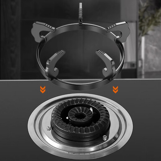 Behind-the-scenes hero gas stove bracket gas stove bracket anti-slip bracket stove pot rack stove rack thickened anti-slip gas stove accessories shelf 18CM outer diameter bracket