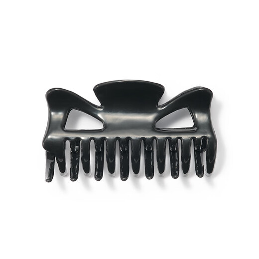 MUJI hairpins, hair accessories, headgear, shark clip, back of head clip, OFA65C4S black