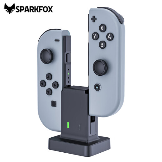 SparkFox Switch Controller Charger Joy-Con Mini Dual Charging Stand NS Stand Charging Accessory