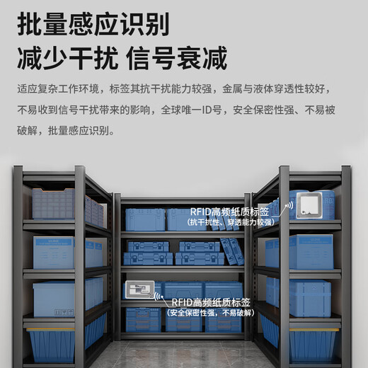
asandduooRFID high frequency book tag ISO15693 protocol I CODE SLIX chip electronic tag 13.56MHz [SL5050] FM1301N-TS chip [10 photos]
