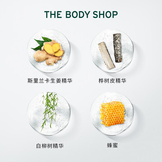 The Body Shop Ginger Shampoo Shampoo 400ml Anti-dandruff control oil to prevent detoxification and strengthen hair quality