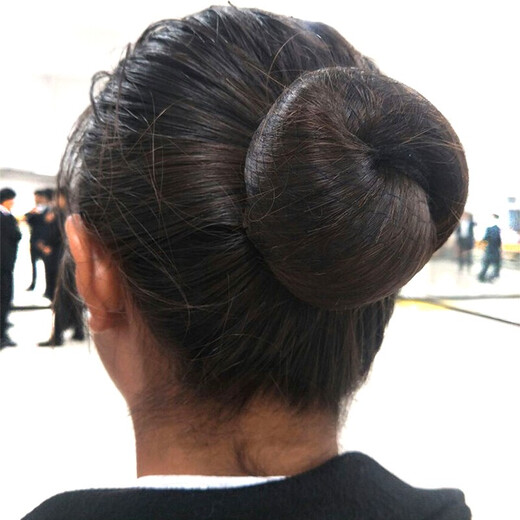 Southern Girl Invisible Dance Hair Net Stewardess Hair Ballet Net Bag Student Grade Examination Children Vocational Nurse Ball Hair 30CM 10 Pack Black + 30 U-shaped Clips