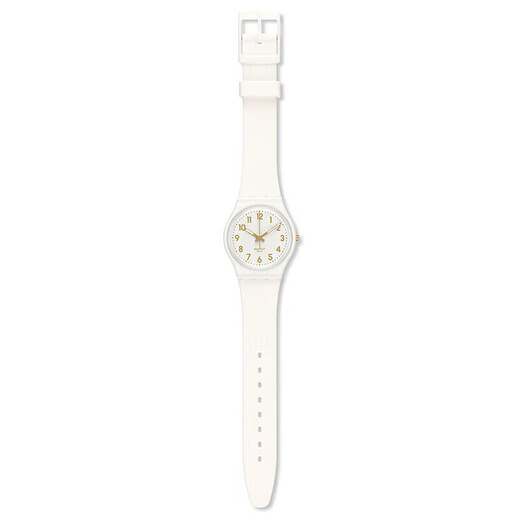 Swatch Swiss Watch White Bishop 2.0 Examination Table Quartz Men's and Women's Watch for the Start of School SO28W106-S14