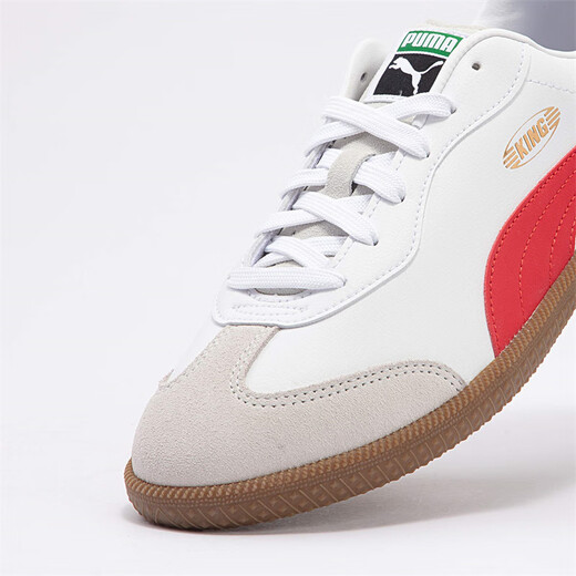 PUMA (PUMA) [Zapatos de entrenamiento alemanes] Zapatos clásicos de T-Toe para hombres delgados Sports Sports Casual Shoes King106696 White-Red-06 43