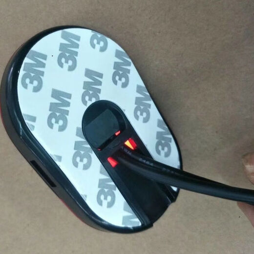 网咖网吧电脑桌面开关USB接口开机按钮,电脑外置开关台式电脑 螺杆1.1米 黑色红光