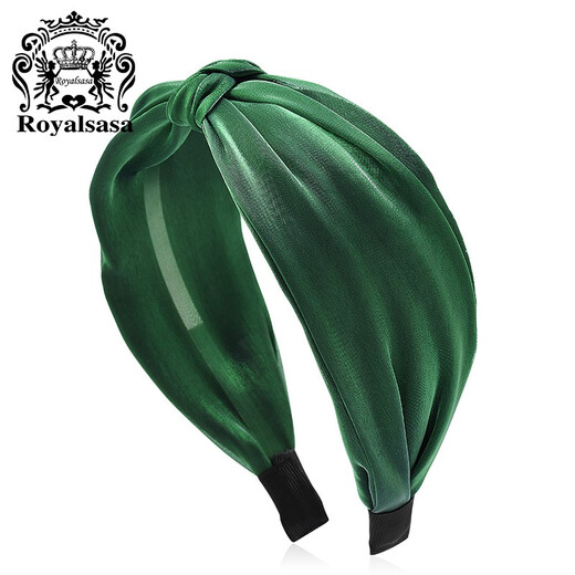 Royal sasa Korean spring and summer oversized bow mesh sweet candy-colored hair accessories headdress girly style headband green GR