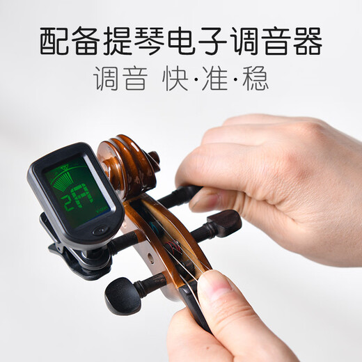 Lesmander (ANGELVIOLIN) Violin Solid Wood Grading Professional Children's Beginners Handmade Italian Crafts Adult L003A4/4