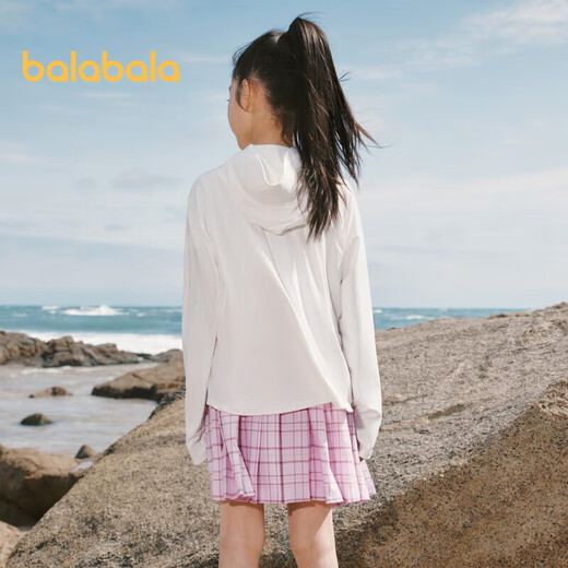 Balabala Ropa de protección solar para niños para niñas Summer de piel delgada de los niños