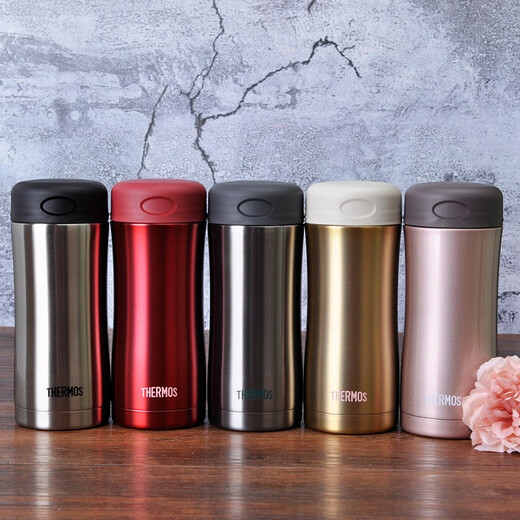 Thermos Thermos Thermos JCG-400 Water Cup Männer und Student Cup Business Office Cup Geschenk Custom Lacking Edelstahl Farbe-400ml