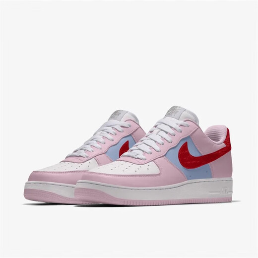Nike (Nike) Chaussures masculines Air Force 1 Low Air Force One Fashion Cousée Chaussures de planche pour hommes Sports et chaussures décontractées Pink DV3892-900 41 / US8