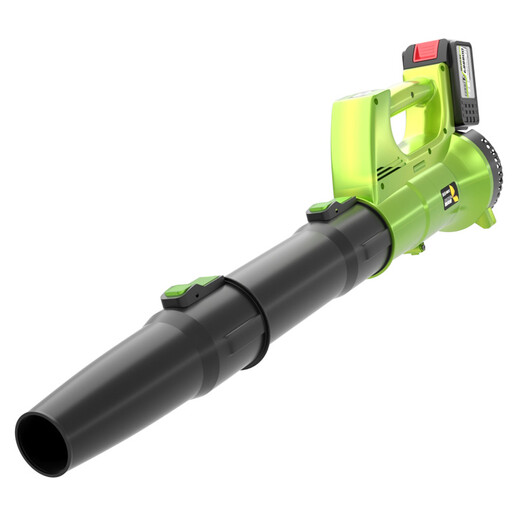 Delis blower, hair dryer, soot blower, lithium charge, high-power industrial outdoor snow blowing, car-mounted fallen leaves and dust grab DS-Storm blowing 3888TV2 electric 1 charge-Liefeng model