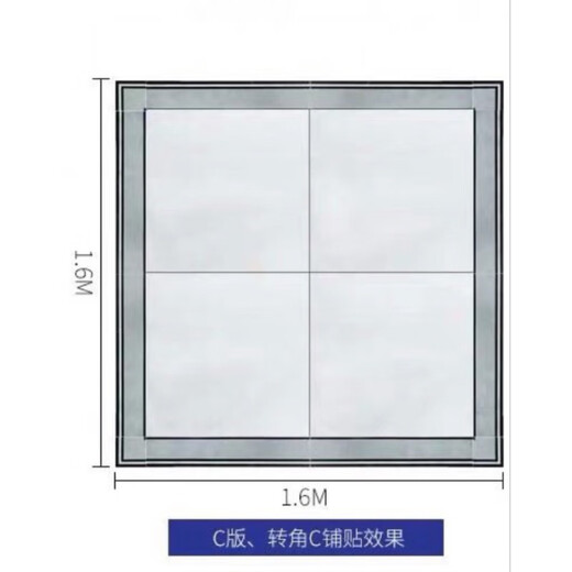 
XMSJ Foshan floor tiles 15 cm wave wire living room wave wire floor tiles line decorative skirting line 150x800 150x800 microcrystalline waveguide 15869