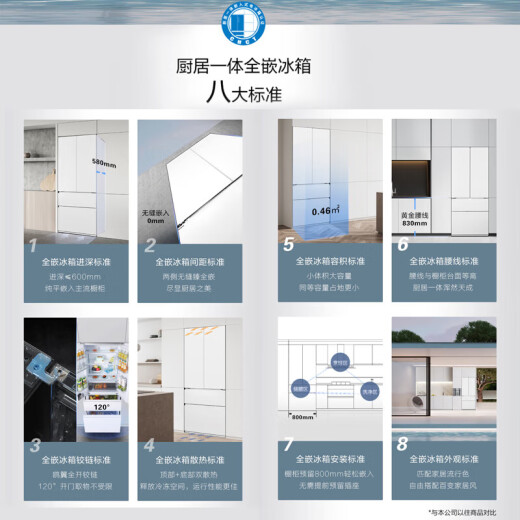 松下（Panasonic）大白PRO 464升家用多门冰箱一级能效四开门大容量580mm超薄嵌入法式冰箱   NR-EW46TGB-W