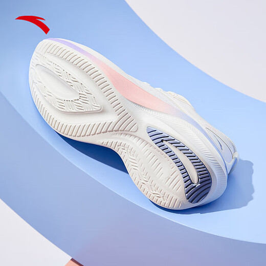 
Anta Leaf 5丨Sports shoes for women in summer light shock-absorbing running shoes casual shoes for women mesh breathable jump rope shoes [Leaf 5] Ivory white-6 37.5
