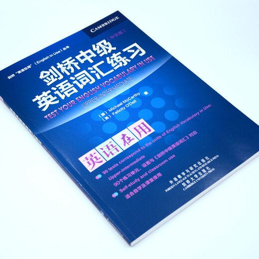 剑桥中级英语词汇练习（剑桥“英语在用”English in Use丛书 中文版）