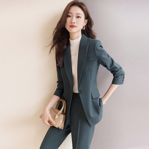 Chenfu professioneller Anzug Anzug Frauen Frühling und Herbsttemperament Göttin Modeanzug Jacke formelle Kleidung Business Hotel Rezept
