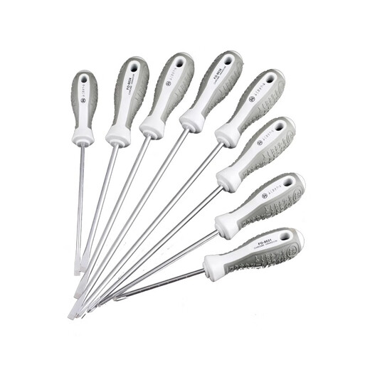 Japanese Fukuoka screwdriver set cross-shaped imported industrial-grade strong magnetic screwdriver small screwdriver flat-blade screwdriver FO-9330 3*75mm one-word