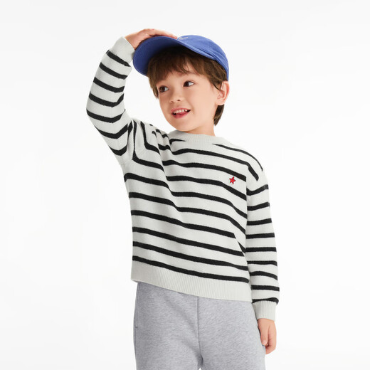 Balabala children's clothing 2024 children's sweater medium-sized children's girls baby pullover boys versatile bottoming trend 208424103217