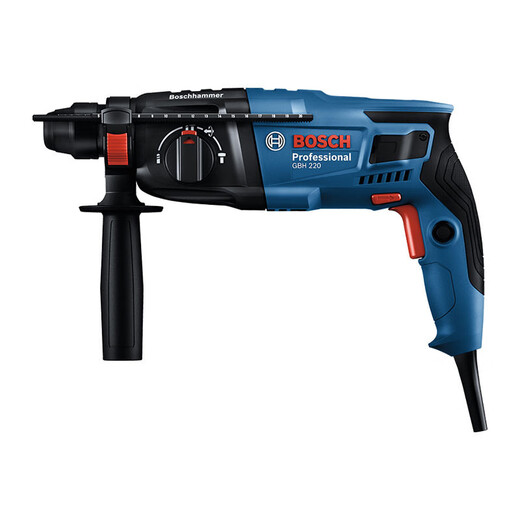 Bosch (BOSCH) electric hammer electric drill pick three-in-one 2-common Jin [Jin equals 0.5 kg] Light household electric hammer GBH220 drill bit accessories tool box set